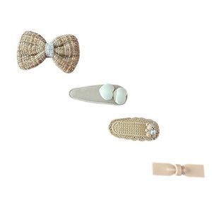 SET OF 4 Cute Hair Clips